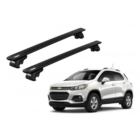 Barras Thule CHEVROLET Trax 13-22 RE / WingBar EVO Black