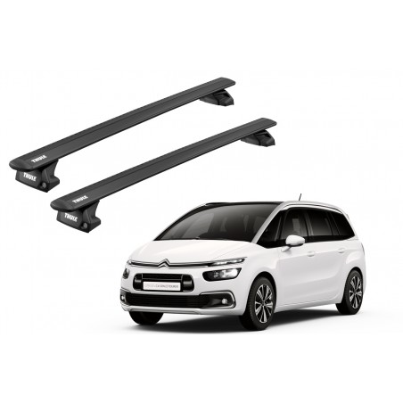 Barras Thule CITROEN C4 Grand Picasso 14-23 RA / Wing EVO BK
