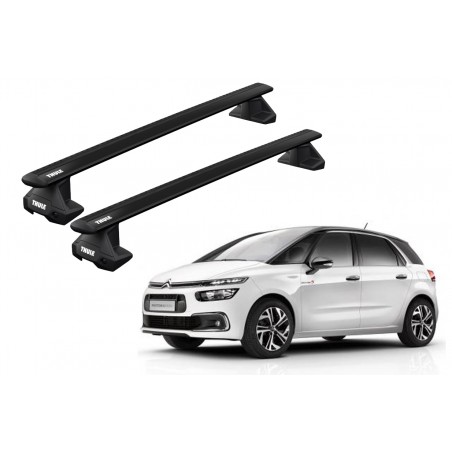 Barras Thule CITROEN C4 SpaceTourer 13-23 TN / Wing EVO Black