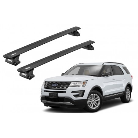 Barras Thule FORD Explorer 16-19 RA / WingBar EVO Black
