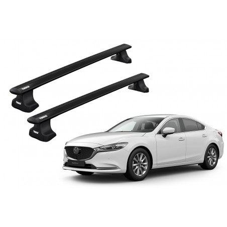 Barras Thule MAZDA 6 13-23 TN / WingBar Black