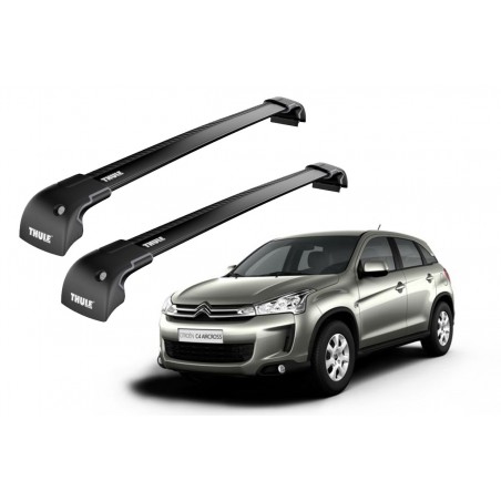 Barras Thule CITROEN C4 Aircross 12-18 PF / WingBar EDGE Black