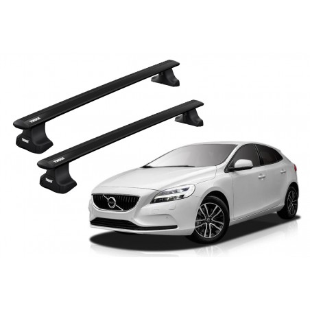Barras Thule VOLVO V40 12-19 TN / WingBar Black