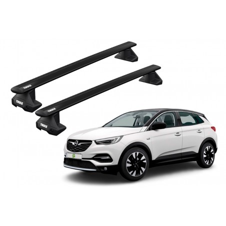 Barras Thule OPEL Grandland X 18-24 TN / WingBar EVO Black