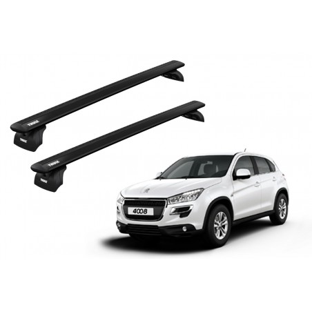 Barras Thule PEUGEOT 4008 12-17 PF / WingBar Black