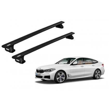 Barras Thule BMW 6 series Gran Turismo 18-24 PF / WingBar EVO Black