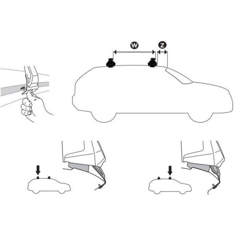 Kit de Anclaje Thule 145327