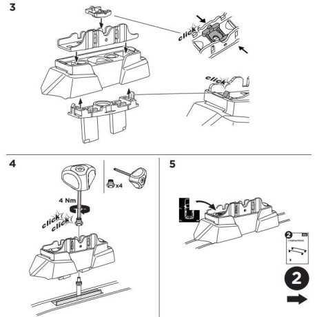 Kit de Anclaje Thule 187164