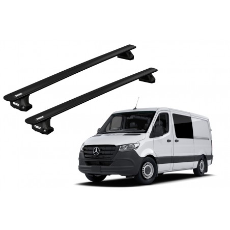 Barras Thule MERCEDES BENZ Sprinter H1 06-17 PF / Wing EVO BK