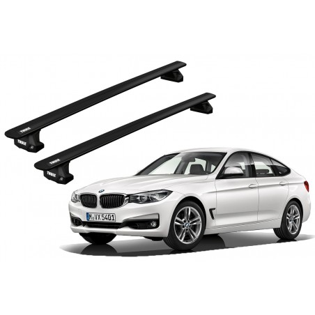 Barras Thule BMW 5-Series Gran Turismo 09-17 PF / WingBar EVO Black