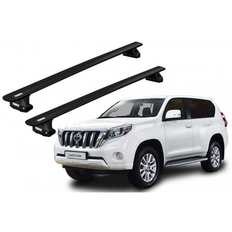Barras Thule TOYOTA Land Cruiser 200 08-21 PF / WingBar EVO Black