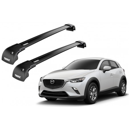 Barras Thule MAZDA 5 04-19 PF / WingBar EDGE Black