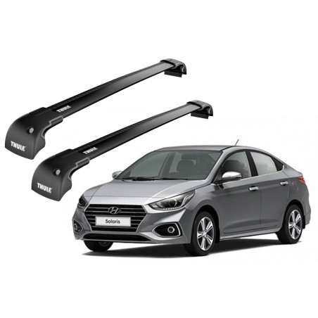 Barras Thule HYUNDAI Solaris 12-21 PF / WingBar EDGE Black
