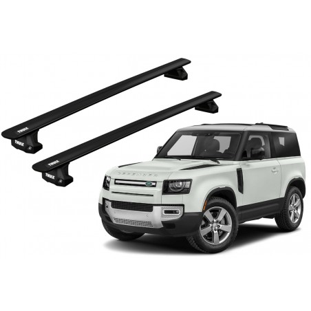 Barras Thule LAND ROVER Defender 90/110/130 20- TP / Wingbar EVO Black