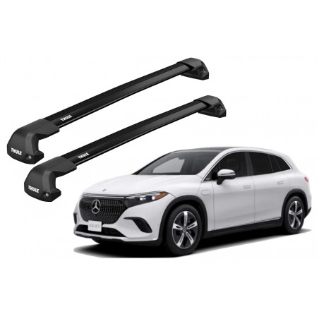 Barras Thule MERCEDES BENZ EQS 23- PF / EDGE Flush BLACK