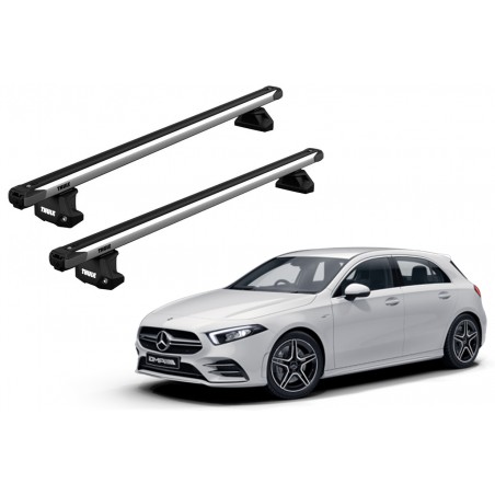 Barras Thule MERCEDES BENZ A-Class 18- PF / SlideBar EVO
