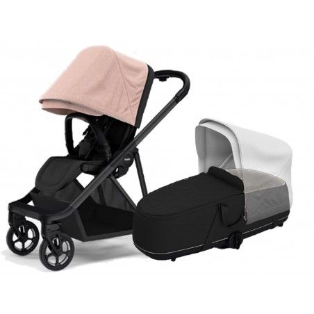 Pack Coche THULE Shine Misty Rose + Bassinet