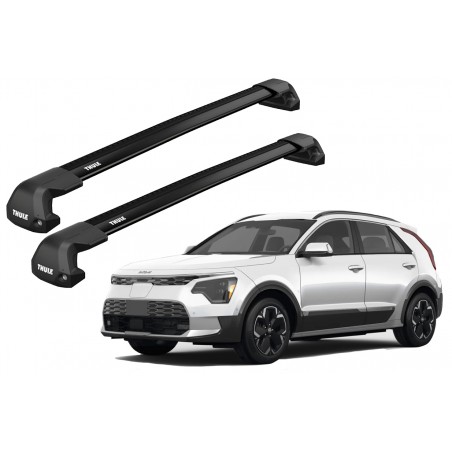 Barras Thule KIA Niro 23- RA / EDGE Flush Black