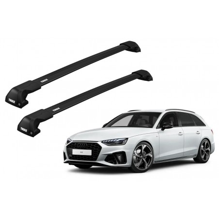 Barras Thule AUDI A4 Avant 16-23 RA / EDGE Flush Black