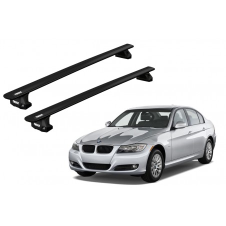 Barras Thule BMW 3-Series 05-11 PF / WingBar EVO Black