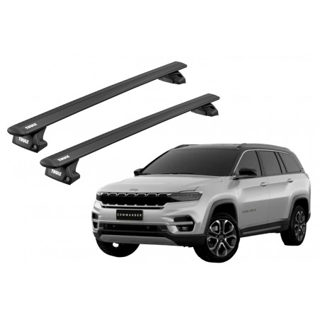 Barras Thule JEEP Commander 22- RA / WingBar EVO Black