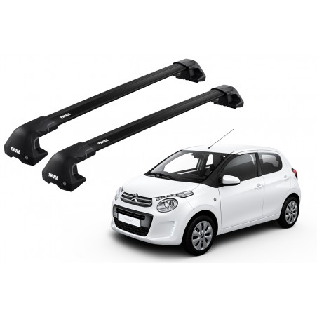 Barras Thule CITROEN C1 14-21 TN / EDGE Flush Black