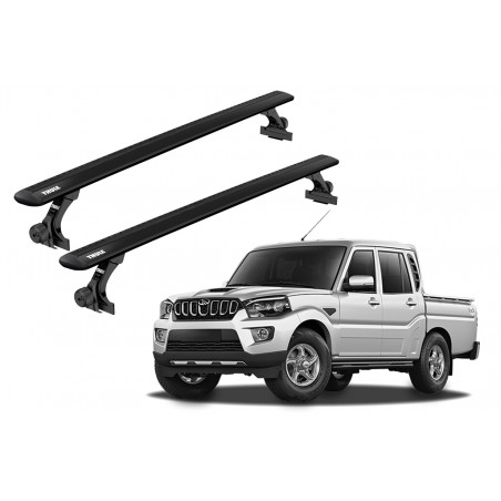Barras Thule MAHINDRA Pik Up 08-23 LL / Wingbar Evo Black