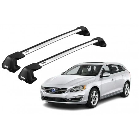 Barras Thule VOLVO V60 10-18 TN / EDGE Flush