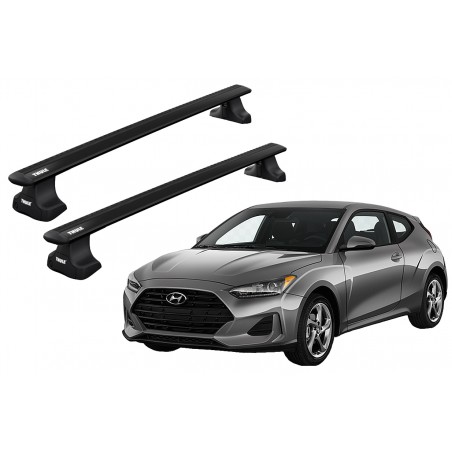 Barras Thule HYUNDAI Veloster 11-22 TN / WingBar Black