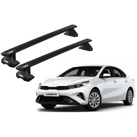 Barras Thule KIA Cerato 19-24 TN / WingBar EVO Black