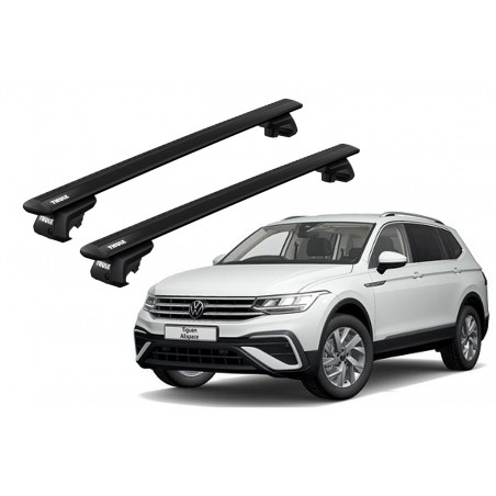Barras Thule VOLKSWAGEN Tiguan Allspace 18-24 RE / WingBar EVO Black