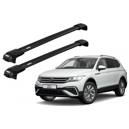 Barras Thule VOLKSWAGEN Tiguan Allspace 17-21 RE / EDGE Flush Black