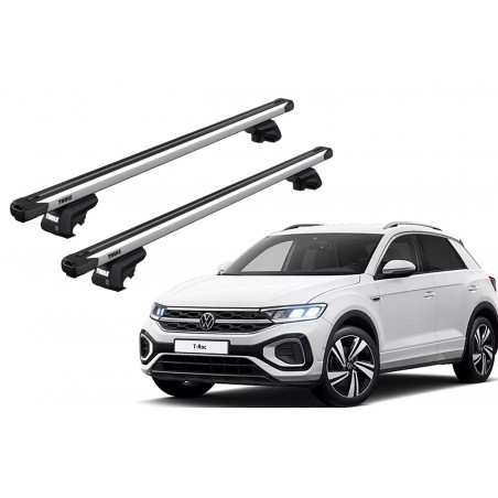Barras Thule VOLKSWAGEN T-Roc 18- RE / SlideBar EVO