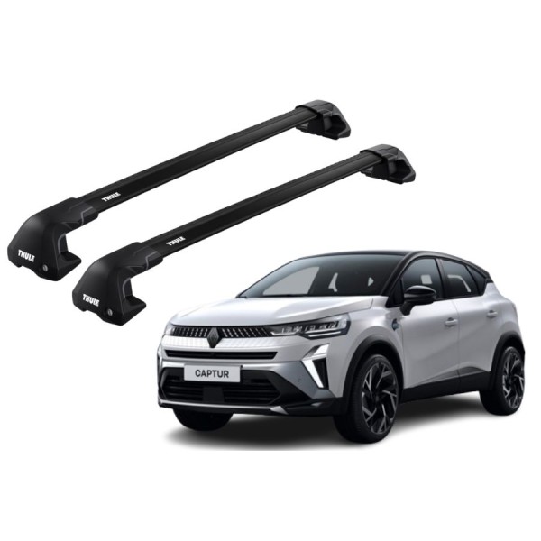 Barras Thule RENAULT Captur 20- TN / EDGE Flush Black