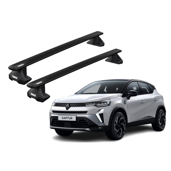 Barras Thule RENAULT Captur 20- TN / WingBar EVO Black