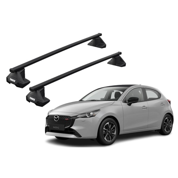 Barras Thule MAZDA 2 21-24 TN / SquareBar EVO