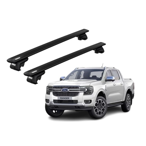 Barras Thule FORD Ranger 23- RE / WingBar EVO BLACK