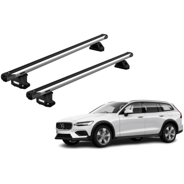 Barras Thule VOLVO V60 Cross Country 19-24 RA / SlideBar EVO
