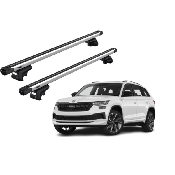 Barras Thule SKODA Kodiaq 17-21 RE / SlideBar EVO