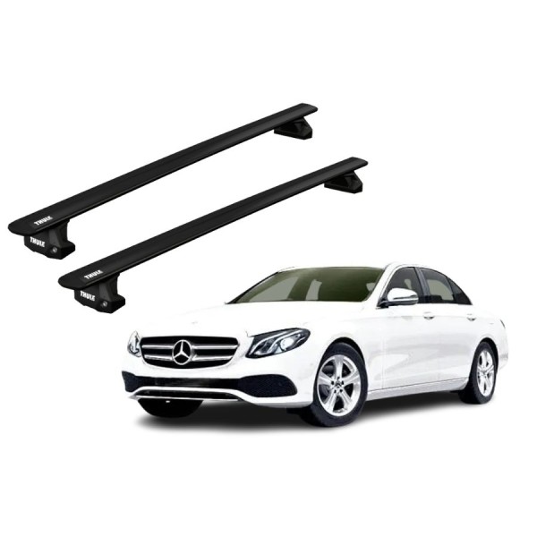 Barras Thule MERCEDES BENZ E-Class (W213) 16-23 PF / WingBar EVO Black