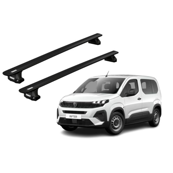 Barras Thule PEUGEOT Rifter 19- PF / WingBar EVO BLACK