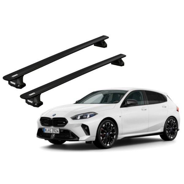 Barras Thule BMW 1-series 25- PF / WingBar EVO Black