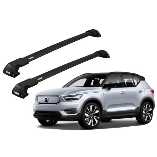Barras Thule VOLVO EX40 24- RA / EDGE FLUSH BLACK