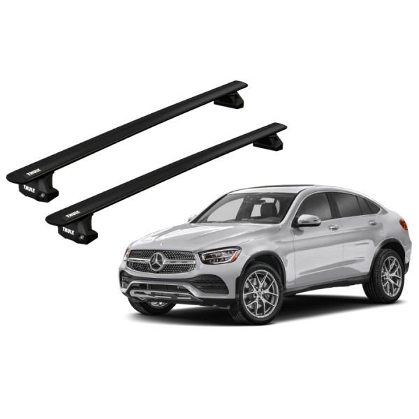 Barras Thule MERCEDES BENZ GLC Coupé 23- PF / WingBar EVO Black