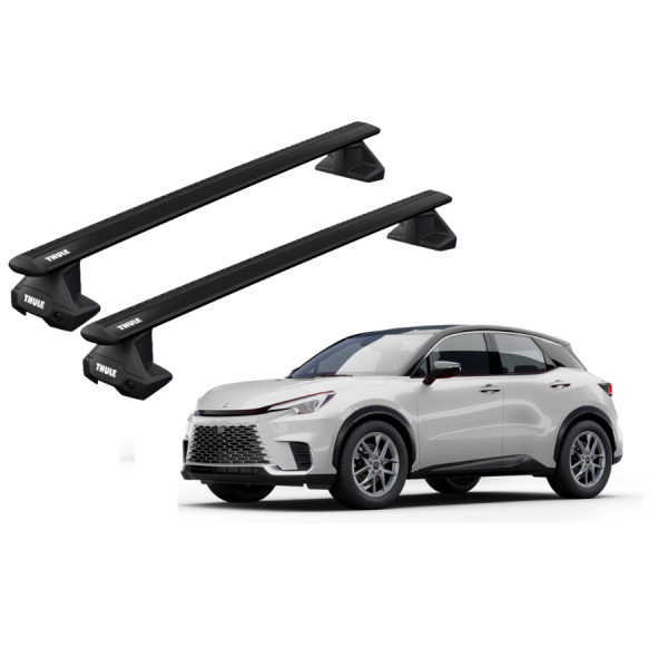 Barras Thule LEXUS LBX Series 24- TN / WingBar EVO Black