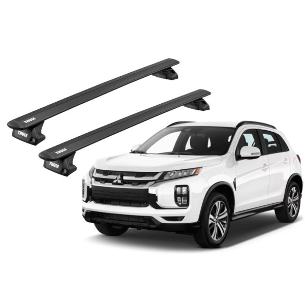 Barras Thule MITSUBISHI ASX 21-24 RA / WingBar EVO Black