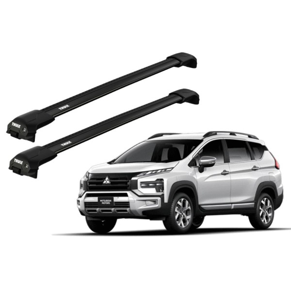 Barras Thule MITSUBISHI Xpander Cross 19-24 RE / EDGE FLUSH BLACK