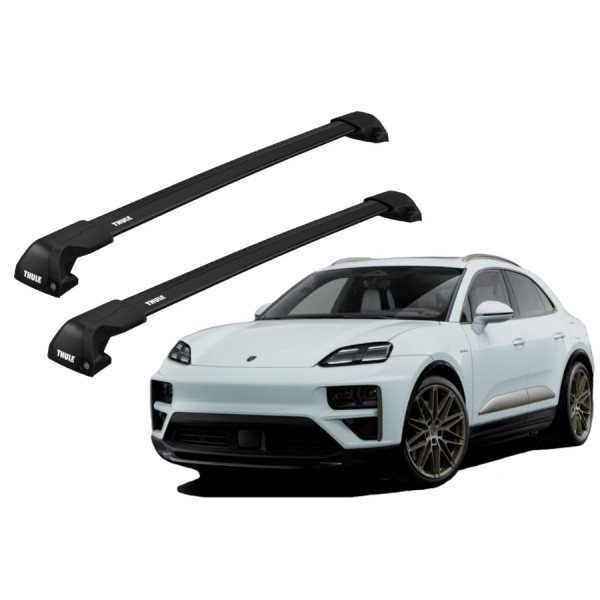 Barras Thule PORSCHE Macan Electric 24- RA / EDGE Flush Black