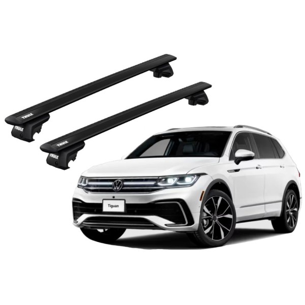 Barras Thule VOLKSWAGEN Tiguan 24- RE / WingBar EVO Black