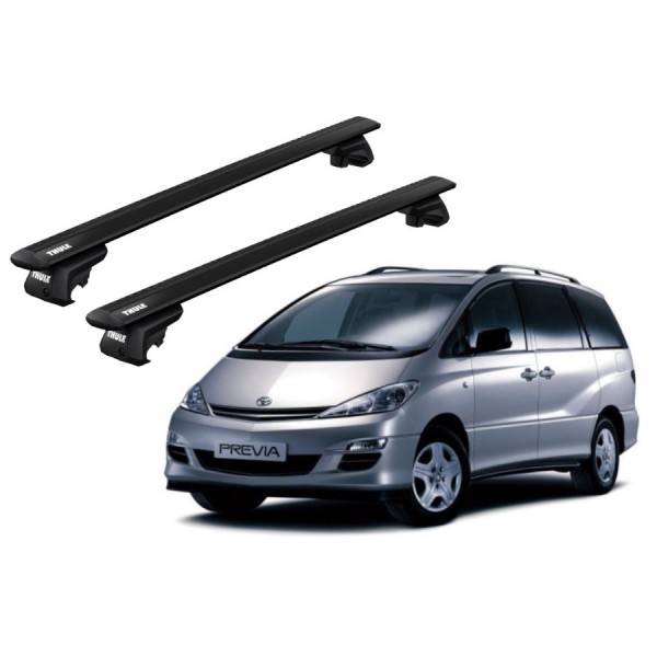 Barras Thule TOYOTA Previa 00-02 RE / WingBar EVO Black